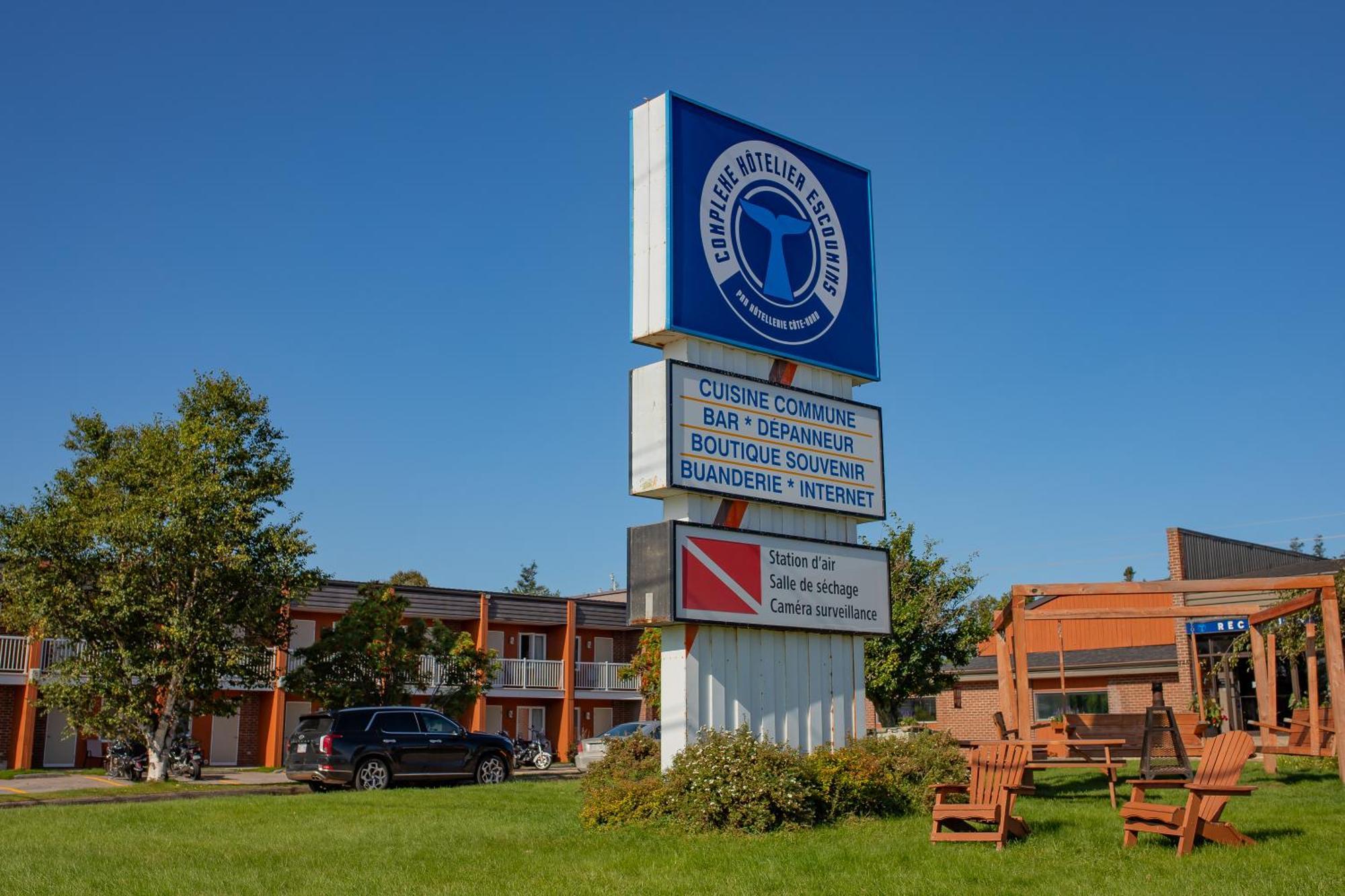 Complexe Hotelier Pelchat Les Escoumins Exterior foto
