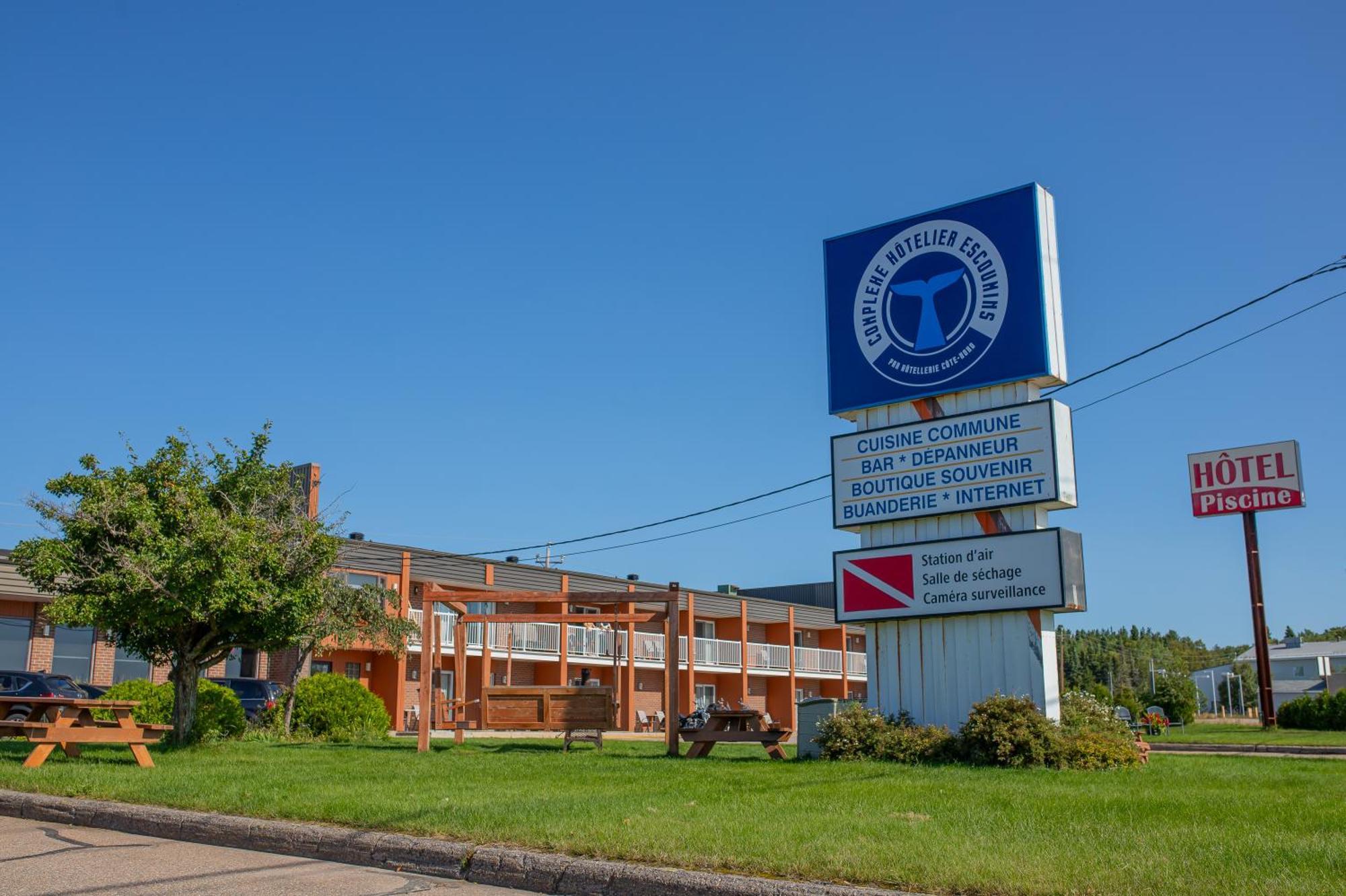 Complexe Hotelier Pelchat Les Escoumins Exterior foto